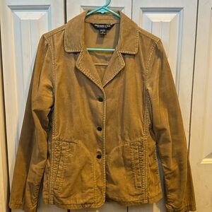 Women’s Abercrombie and Fitch corduroy camel colored blazer/jacket